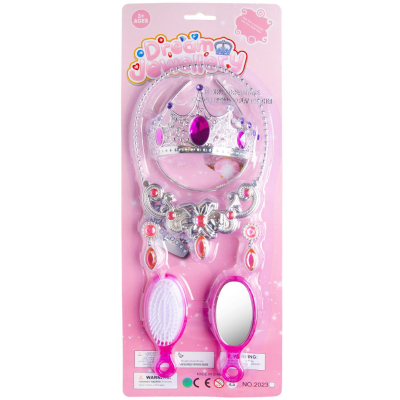 0028 BEAUTY SET W COMB AND MIRROR BC