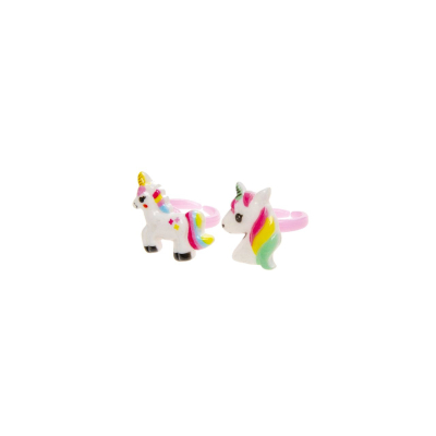 0451 8PCS UNICORN RING IN GIFT BOX
