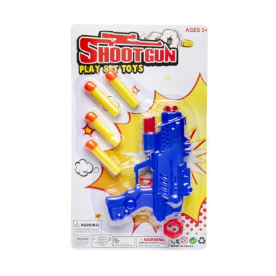 4549 GUN W SOFT DARTS BC