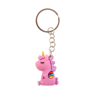 9933 KEYCHAIN SITTING UNICORN