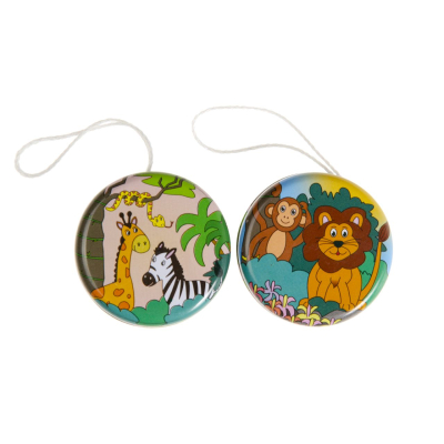 4308 METAL YOYO WILD ANIMALS
