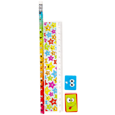 6584 STATIONARY SET EMOTION FACES