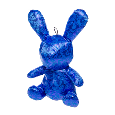 1958 PLUSH, METALLIC BUNNY L