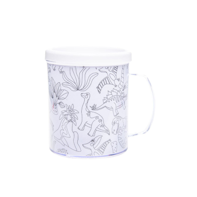 8207 COLOR YR OWN MUG DINOSAUR
