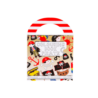 6861 COL BOOK W STICKERS S PIRATE