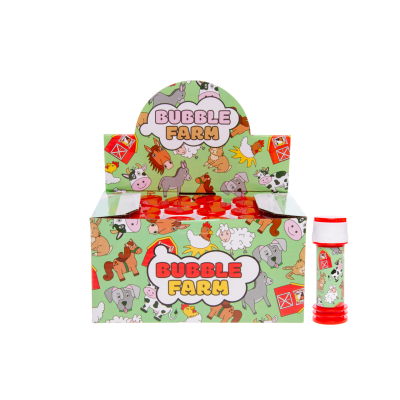 4558 BUBBLES 30ML, FARM ANIMALS °°