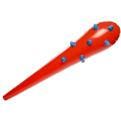 4737 INFLATABLE BAT RED-BLACK-BLUE