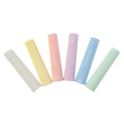 6381 6PCS SIDEWALK CHALK UNICORN