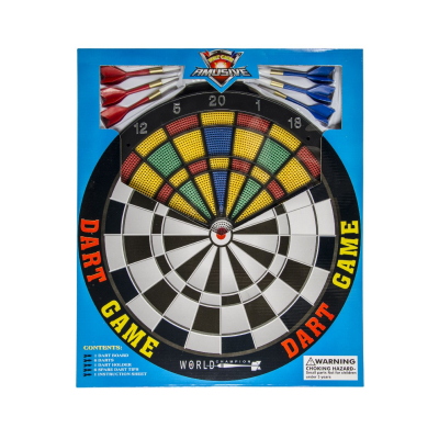 5116 SAFE DART GAME 16" 6DART CWBOH