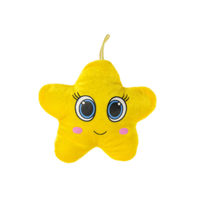 1702 PLUSH , SUPER SOFT, STAR BIG EYES 4ASS