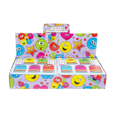 6115 5PCS FINGERPUPPET EMOTION FACES °°°°