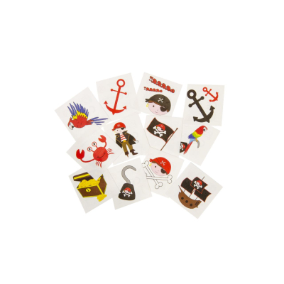 8487 12PCS TATTOO, PIRATE DB