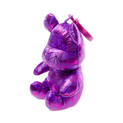 1953 PLUSH, METALLIC BEAR WITH KC