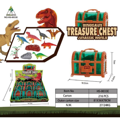9478 DINOSAUR TREASURE CHEST °°°