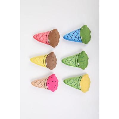 1985 PLUSH, SUPER SOFT, MELTED ICECREAM 6ASS