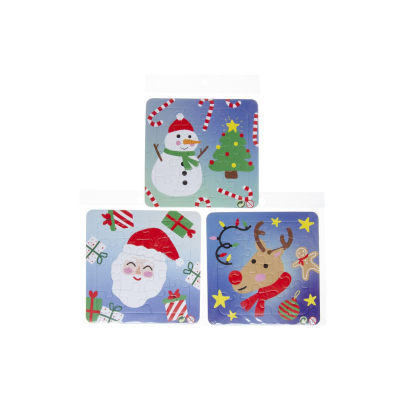 7365 3ASS PAPER PUZZLE CHRISTMAS