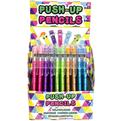 6436 PUSH PENCIL W ERASER