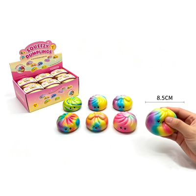 9194 ANTI-STRESS RAINBOW DUMPLING WITH STEAMER