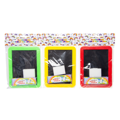 0266 BLACKBOARD CHALK & SPONGE S PP