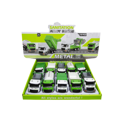 3257 DIECAST GARBAGE TRUCK ASSORTMENT