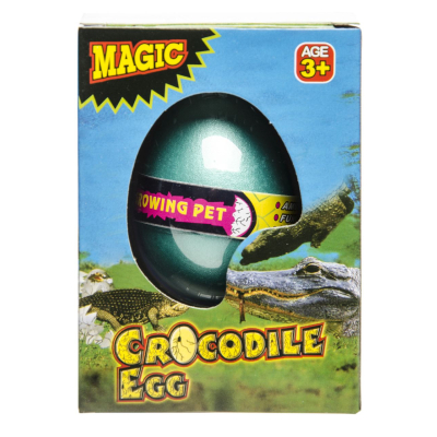 9256 CROCODILE GROWING EGG BOX