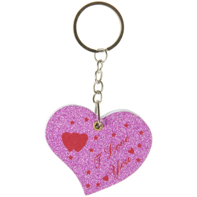 9851 KEYCHAIN NOTEBOOK HEART