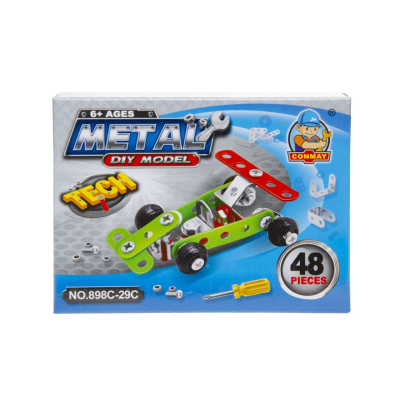 6741 DIY METAL 4ASS RACE CAR