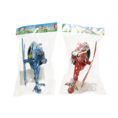 3221 2ASS RED-BLUE HELICOPTER PP °
