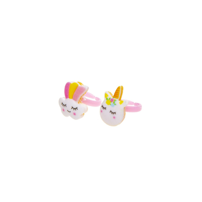 0452 8PCS SOFT UNICORN RING IN GIFT BOX