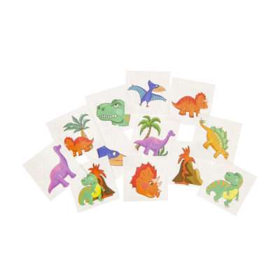 8488 12PCS TATTOO, DINOSAUR DB