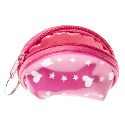 0217 MINI PURSE HEART-STAR PP