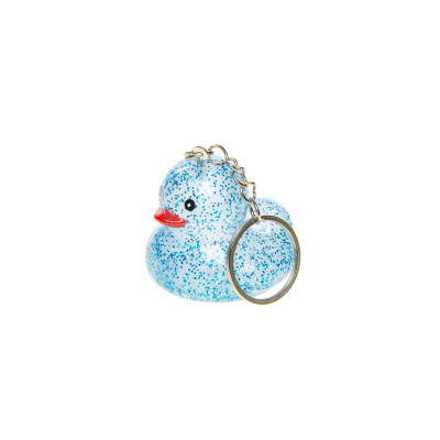 9960 KEYCHAIN GLITTER DUCK