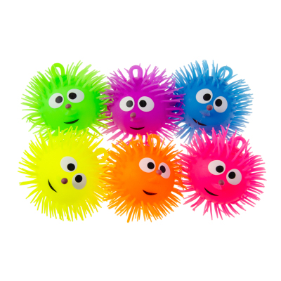 8380 PUFFER BALL W LAUGH FACE 13CM