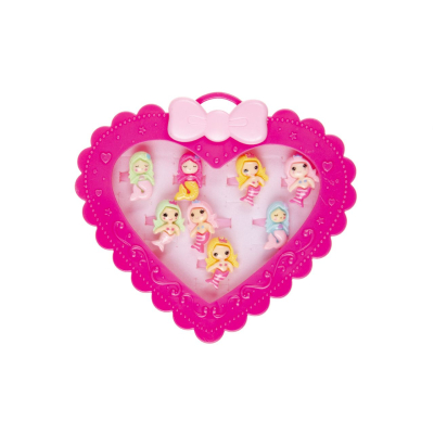 0453 8PCS MERMAID RING IN GIFT BOX °°°