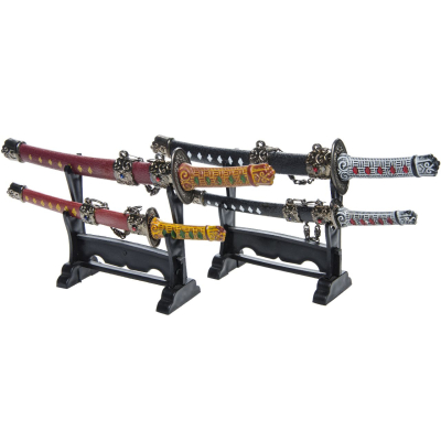 7255 SAMURAI SWRD 2PCS SET/2ASS COL