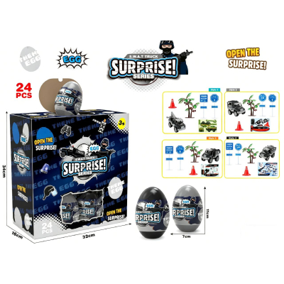 3068 COLLECT EM ALL - UNBOX SURPRISE EGG POLICE