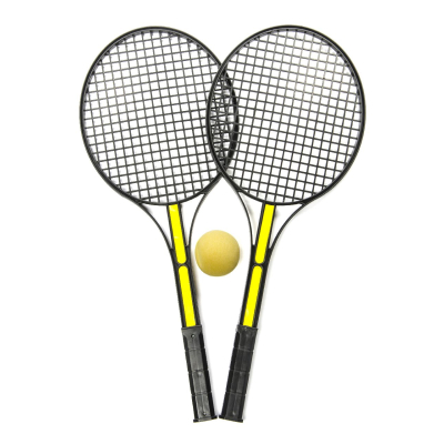 5129 TENNISSET BLACK W BALL NET