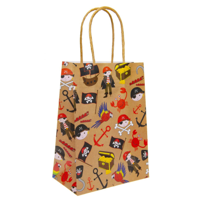 7421 PAPER GIFT BAG, PIRATE