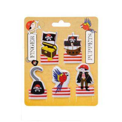 6113 5PCS FINGERPUPPET PIRATE °°°°