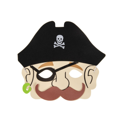 9671 4ASS PIRATE MASK IN FOAM