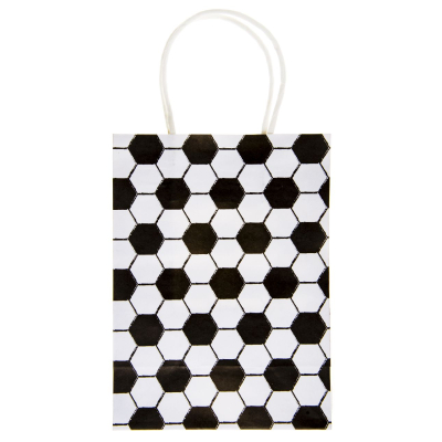 7428 PAPER GIFT BAG, FOOTBALL