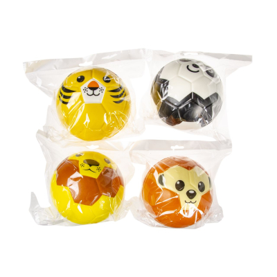 4864 WILD ANIMAL FACE BALL L