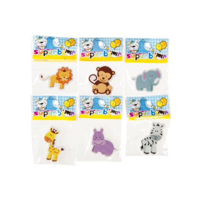 6423 ERASER WILD ANIMAL