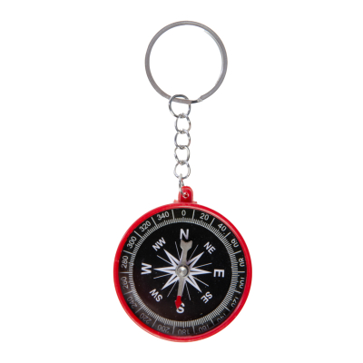 9859 KEYCHAIN COLORED COMPASS