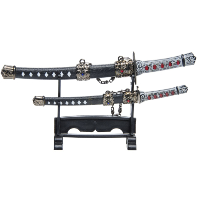 7255 SAMURAI SWRD 2PCS SET/2ASS COL