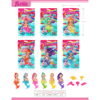 1145 MERMAID WITH ACCESSOIRES IN COLOR BAG