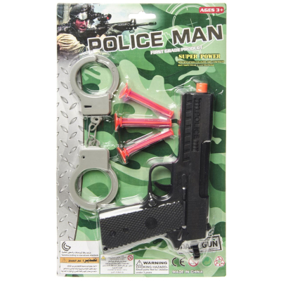 2627 POLICE MAN SET GREEN BC