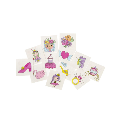 8484 12PCS TATTOO, PRINCESS DB