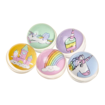 8641 BOUNCING BALL UNICORN 32MM