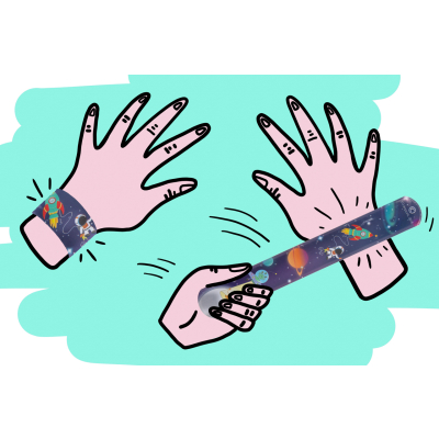 4367 SLAP BRACELET SPACE